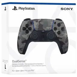 Геймпад Sony Playstation DualSense Bluetooth PS5 Grey Camo (1000050561) - мініатюра 5