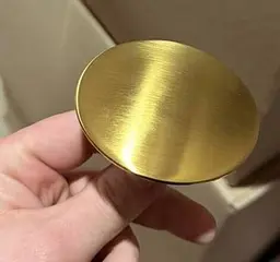 Комплект накладок для напівавтоматичного сифона ванни Koer BD-04-12 1 1/2″ Матове золото KR5445 - мініатюра 6