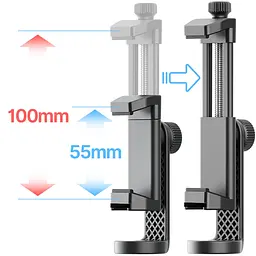 Тримач для телефона Ulanzi Vijim Horizontal and Vertical Phone Clip UV-2120 ST-17 Black - мініатюра 7