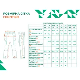 Штани Frontier LYNX Ripstop/Cordura 40/34 Olive - мініатюра 6