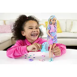 Лялька Barbie Totally Hair Зіркова красуня (HCM88) - мініатюра 3