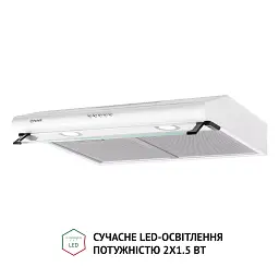 Витяжка плоска Perfelli PL 6042 W LED - мініатюра 3