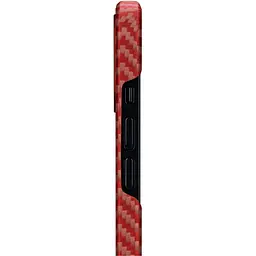 Чохол-накладка Pitaka MagEZ Case Herringbone Red/Orange для iPhone 12 mini (KI1207) - мініатюра 4