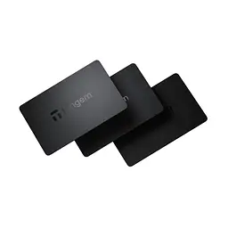 Криптогаманець Tangem Wallet, апаратний мультивалютний холодний криптовалютний NFC-гаманець, набір з 3 карток, підтримка Android/iOS, пластикові картки, сертифікація CC EAL6+, надійне офлайн-зберігання криптовалют і токенів (TG128X3-B) - мініатюра 3
