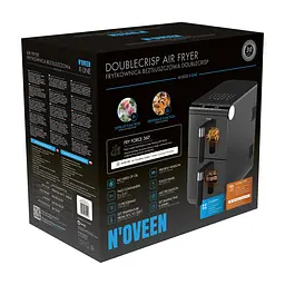 Аерофритюрниця Noveen AF5050 DoubleCrisp X-LINE двокамерна 11 л - мініатюра 8