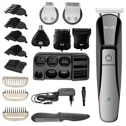 Тример акумуляторний багатофункціональний VGR V-012 6в1 5W Black-Grey (3_03125) - мініатюра 3