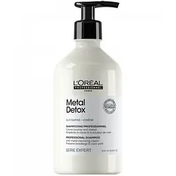 Шампунь L'Oreal Professionnel Serie Expert Metal Detox Anti-metal для зменшення ламкості та небажаної зміни кольору очищувальний 500 мл
