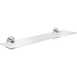 Поличка скляна Grohe QuickFix Start 530 мм 41202000, Хром