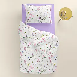 Дитяча постільна білизна Cosas FLORAL DANCE CS2 110х140см (FloralDance_47Amethyst_140) - мініатюра 2