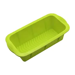 Форма для випікання хліба силіконова 25х11.5х6 см, Kitchen Master Салатовий 84855