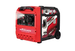 Генератор инверторный БЕНЗИНОВЫЙ MXR6000GT (5,5kW), однофазний, 220V, 50Hz, об'єм бака 11.5л, електростартер, Bluetooth - мініатюра 5