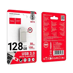Hoco Smart USB3.0 rotating USB flash drive (128GB) UD16 |exFAT| - мініатюра 2