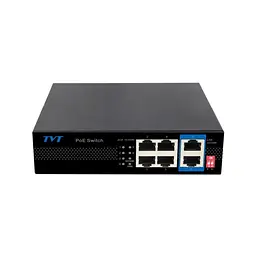 PoE-комутатор 6-портовий TVT TD-B2204S1-PEU з 4 портами PoE (77-00385) - мініатюра 2