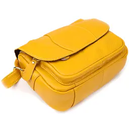 Шкіряна сумка Vintage для жінок на кожен день 23.5х17х10 см sum0027567 - мініатюра 5
