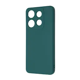 Чехол-накладка для смартфона Infinix Smart 7 (X6515) противоударный, силиконовый, термополиуретановый (ТПУ), с защитой камеры и корпуса, зеленый, защита всего корпуса, ArmorStandart (ARM69077)