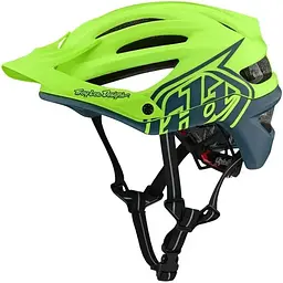Велошолом Troy Lee Designs A2 Mips Decoy S Yellow/Blue (1106-191485001)