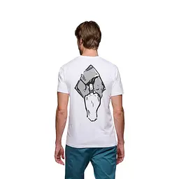 Футболка чоловіча Black Diamond M Mono Pocket SS Tee XL Білий - мініатюра 3