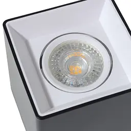 Підсвічування тубус Brille накладне AL-710/1 GU5.3 BK/WH MR16 36-294 - мініатюра 12