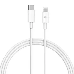 Кабель ZMI Cable Type-C to Lightning 2.4A 1.5m AL856 White
