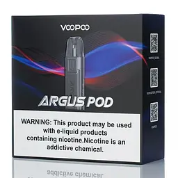 Под-система VooPoo Argus Pod 20 W Pod System 800 mAh 2 ml Carbon Fiber Сіра (10241) - мініатюра 6
