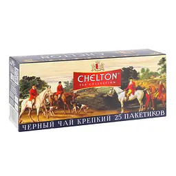 Чай чорний Chelton English Strong 25 пакетиків (935959) - мініатюра 2