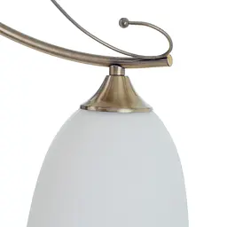 Люстра стельова Brille класична E27 60W G (LK-675C/3) - мініатюра 8