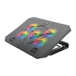 Підставка для ноутбука MeeTion CoolingPad CP3030 для геймерів ігрова з RBG підсвічуванням - мініатюра 4