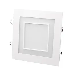 Світильник стельовий Brille врізний світлодіодний LED-159/12W WW + 4W BL led 32-087