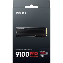 Накопичувач SSD M.2 2280 1TB 9100 PRO Heatsink Samsung (MZ-VAP1T0CW) - мініатюра 7