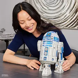 Пазл для створення 3D-моделі Spin Master Зоряні війни: дроїд R2-D2, 201 деталь (SM45757/6069817) - мініатюра 10