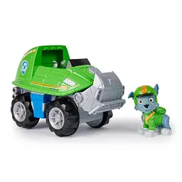 Великий рятувальний автомобіль-трансформер Spin Master PAW Patrol Джунглі Цуценячий патруль з водієм Роккі (SM17776/0648) - мініатюра 6