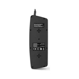 Мережевий фільтр живлення REAL-EL RS-10 Protect, 5m, black (EL122300040) - мініатюра 7
