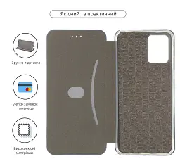 Чохол-книжка ArmorStandart G-Case для Motorola E13 Blue - мініатюра 3