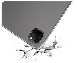 Чохол-накладка DK для Apple iPad Pro 13" M4 2024 Silicone Corner Air Bag Слот під Стілус clear - мініатюра 5