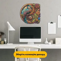 Пазл деревяний Подорож Папуги, А5, Картонна коробка 35 елементів - мініатюра 6