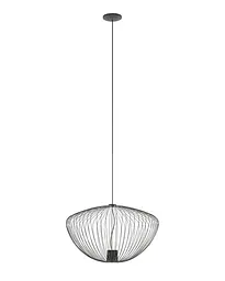 Підвісний світильник, люстра Nowodvorski 11245 Pumpkin M GU10 1x10W IP20 Темно-сірий