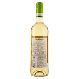 Вино Bon Voyage Sauvignon Blanc Alcohol Free, біле, напівсухе, 0,5%, 0,75 л - мініатюра 2