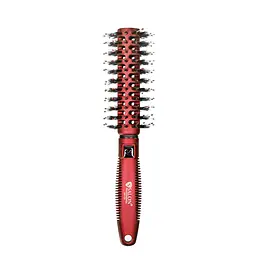 Щітка-брашинг для волосся кругла продувная Salon Professional 9512 G Бордова