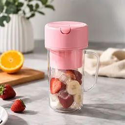 Портативний блендер склянка з трубочкою для смузі Blender Juicer Glass