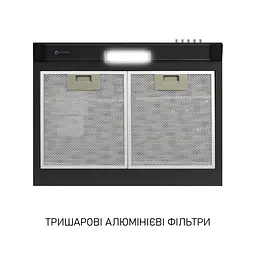 Витяжка плоска Minola HPL 622 BL - мініатюра 6