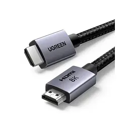Кабель мультимедійний HDMI M to HDMI M 2.0m 8K black Ugreen (25910) - мініатюра 3