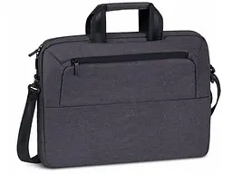 Сумка для ноутбука RIVACASE Suzuka 7730 15.6 Black (7730Black) - мініатюра 2