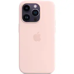 Чохол-накладка Apple Silicone Case with MagSafe для Apple iPhone 14 Pro Chalk Pink (MPTH3) - мініатюра 3