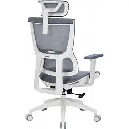 Офісне крісло OfficePro Elegant OC660-W-DG-DG White/Dark Gray [148665] - мініатюра 4