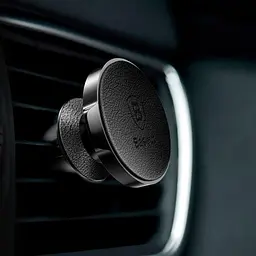 Автомобільний тримач холдер Baseus Small Ears Series Air Outlet Magnetic Bracket SUER-E01 Black - мініатюра 2