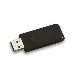 Флеш-накопитель Verbatim USB флеш накопичувач 32GB Slider Black USB 2.0 (98697)
