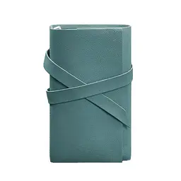 Жіночий шкіряний блокнот (Софт-бук) 1.0 Бірюзовий - мініатюра 6