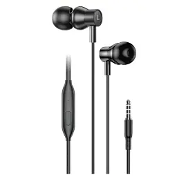 Гарнітура Foneng EP500 heavy bass metal remote earphone (EP500-E-R-HBM) - мініатюра 2