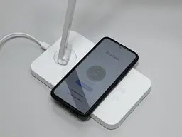 Настільна лампа LED Diasha A855WH wireless charge, 5W, регульована висота 20-67 см, білий, сучасний стиль - мініатюра 3