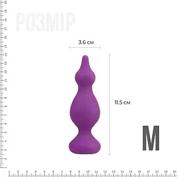 Анальна пробка Adrien Lastic Amuse Medium Purple (M) - мініатюра 2
